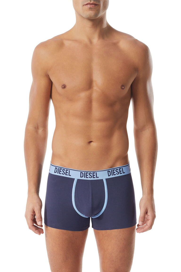 UMBX-DAMIENTWOPACK Man: Pack of boxer briefs with logo waist | Diesel 00SMKX0SFAC