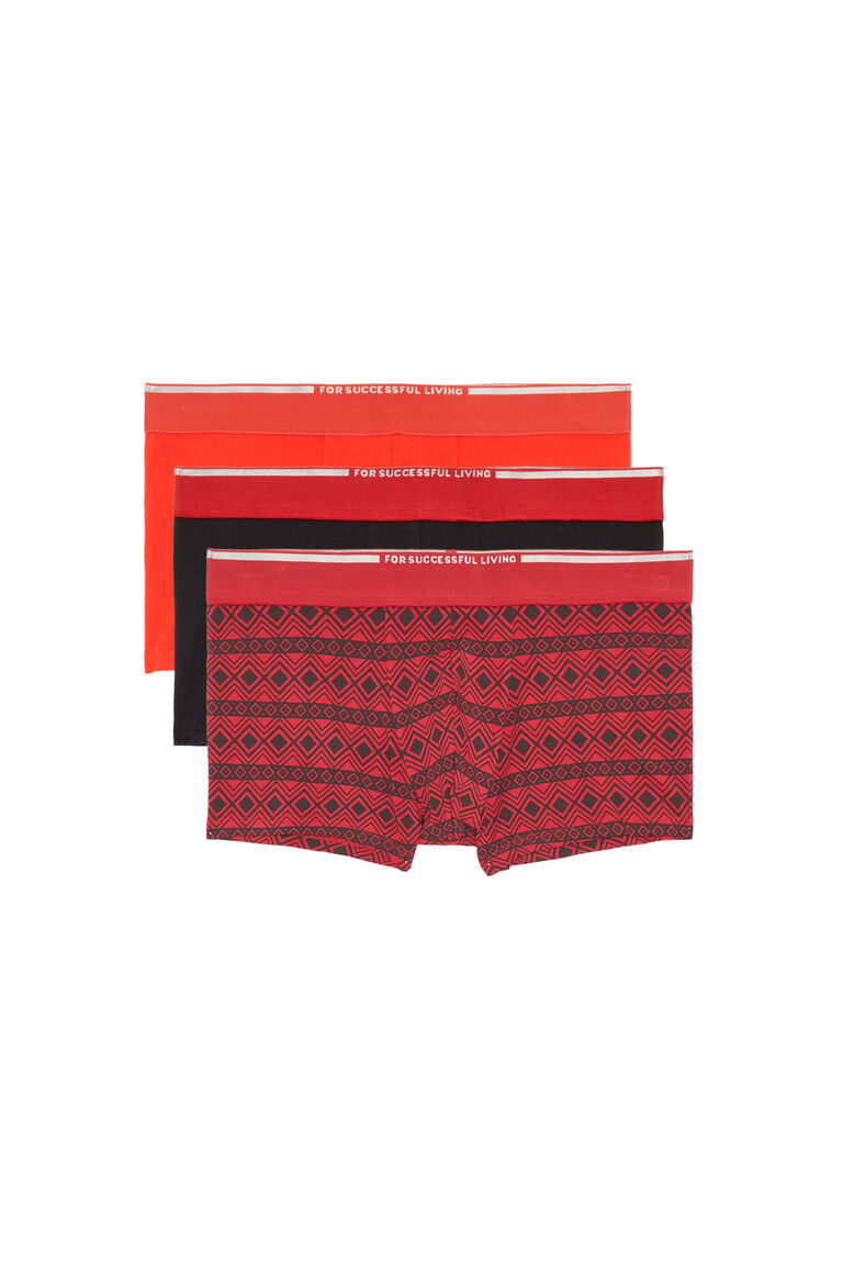 UMBX-DAMIENTHREEPACK Man: Three-pack boxer geometric print | Diesel 00ST3V0QFAE