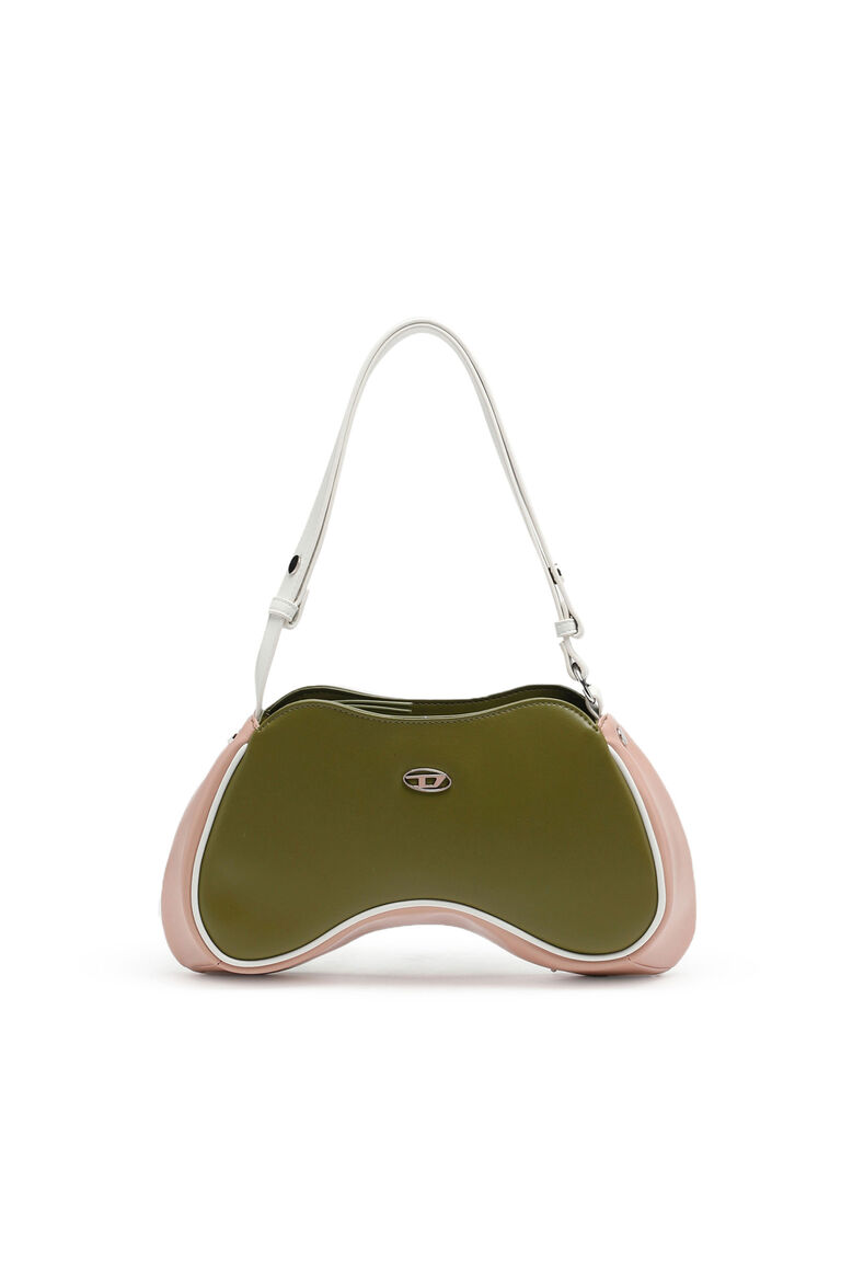 PLAY SHOULDER Woman: two-tone Shoulder bag with D logo | Diesel 8052105656271