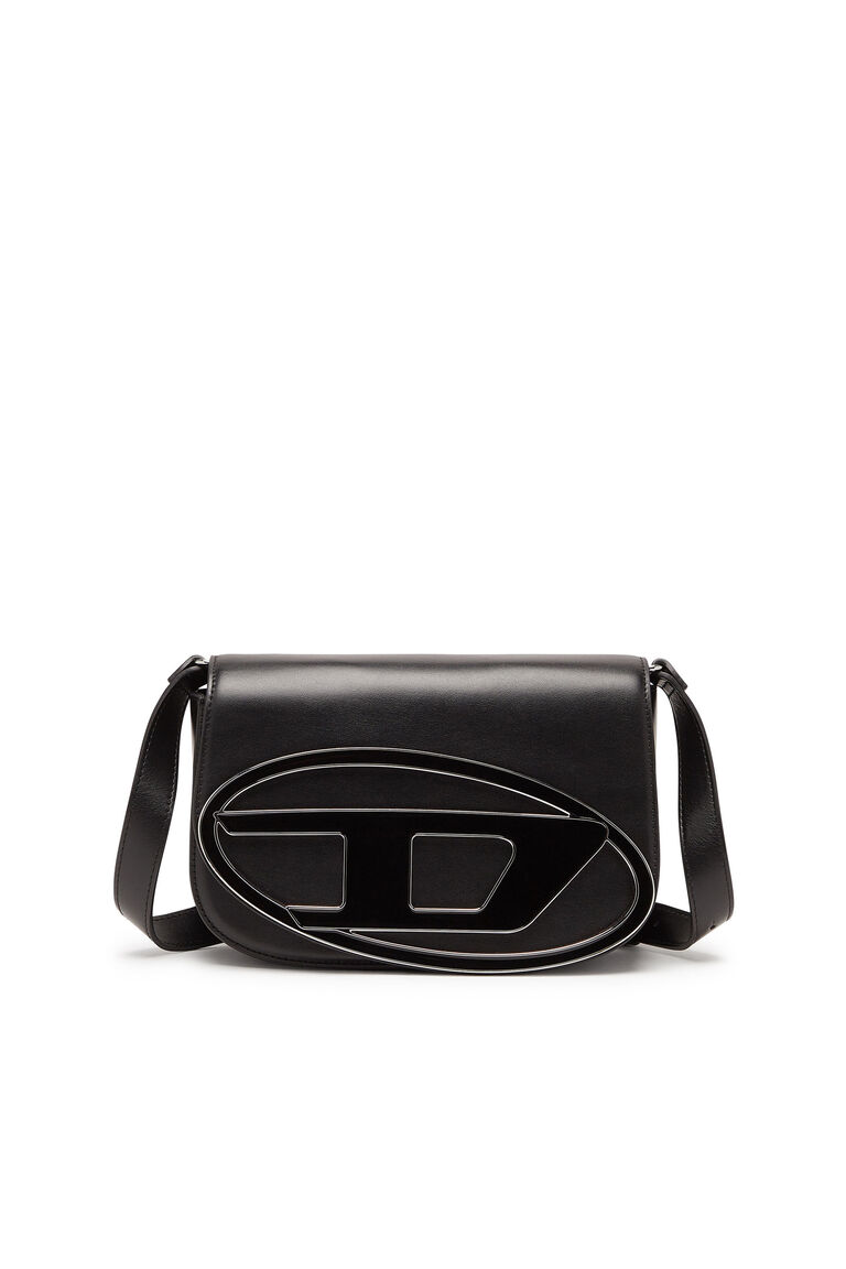 Women's 1DR M - Iconic medium shoulder bag in leather | 1DR M Diesel 8059038349379