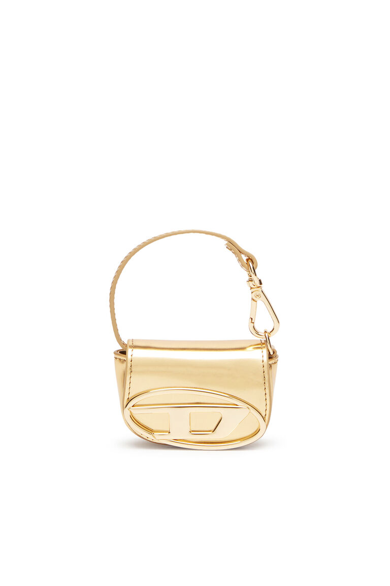 Women's Bag charm in metallic leather | 1DR XXS Diesel 8059038356568