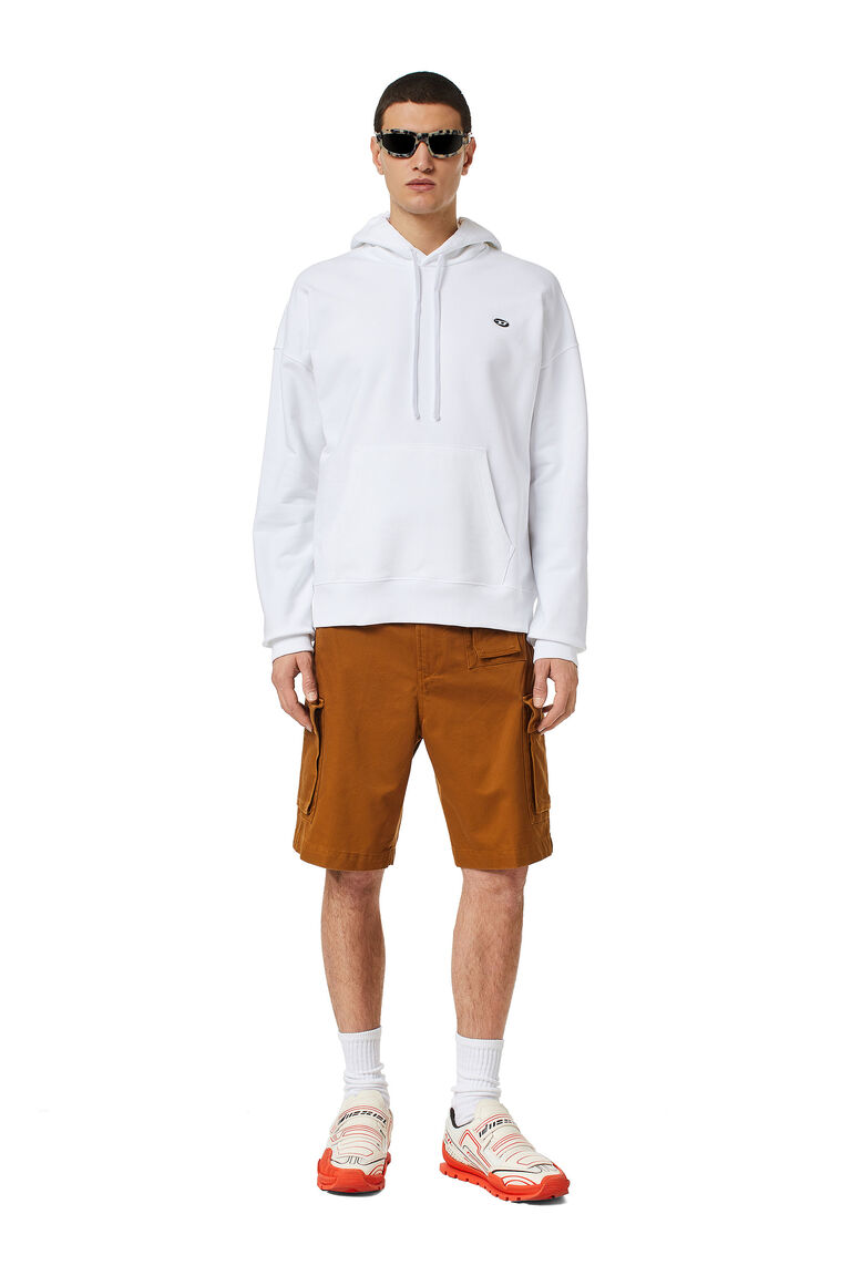 P-COR-SHO-CL Man: Cargo shorts in cotton twill | Diesel A057160HCAV