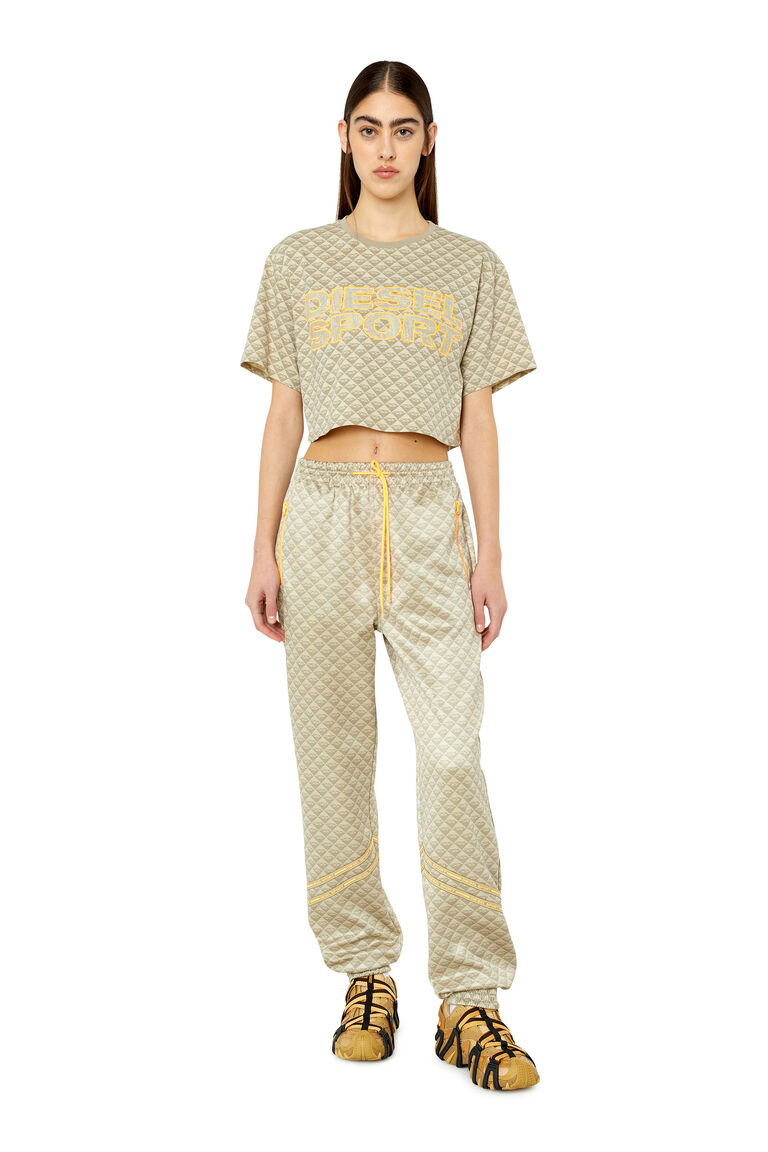 AWSB-EDITH-HT23 Woman: Monogram track pants | Diesel A093610AIJB