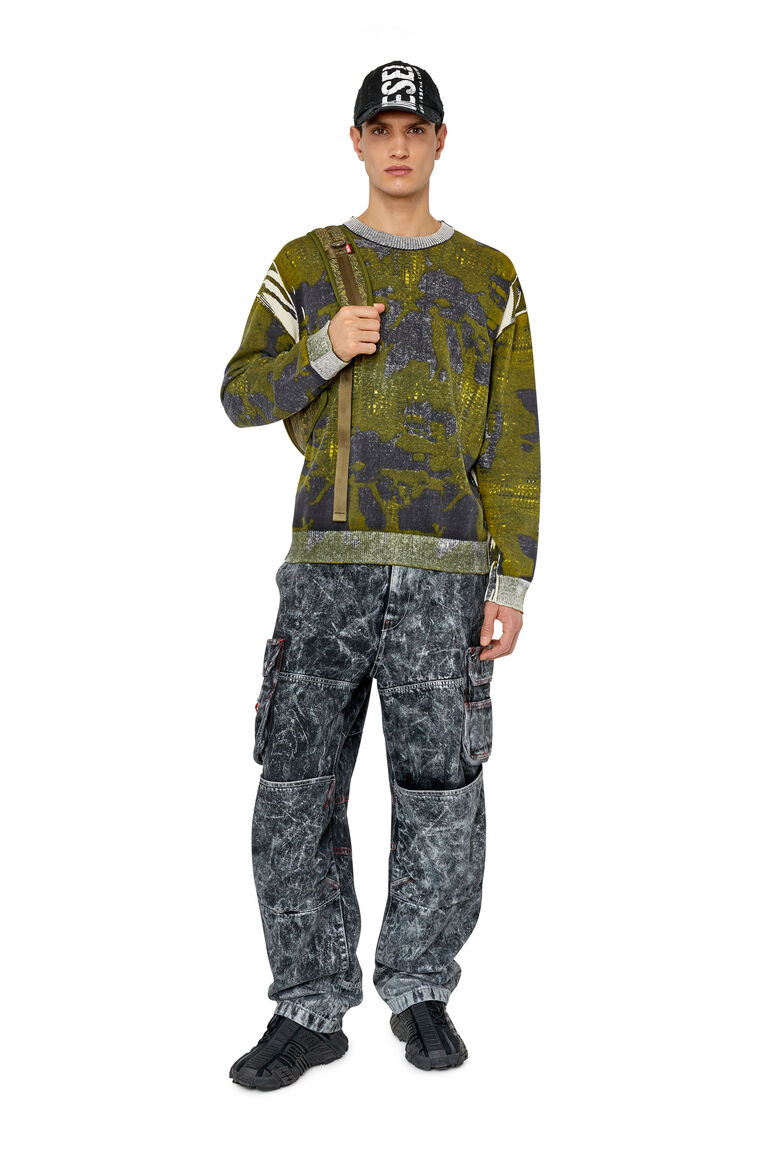 K-LARAN Man: Camo-print jumper | Diesel A094910PEAW