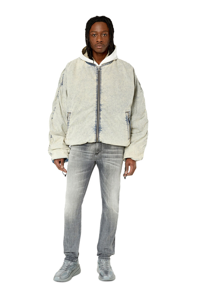 D-BRESSY Man: Padded denim bomber jacket | Diesel A0955909F12