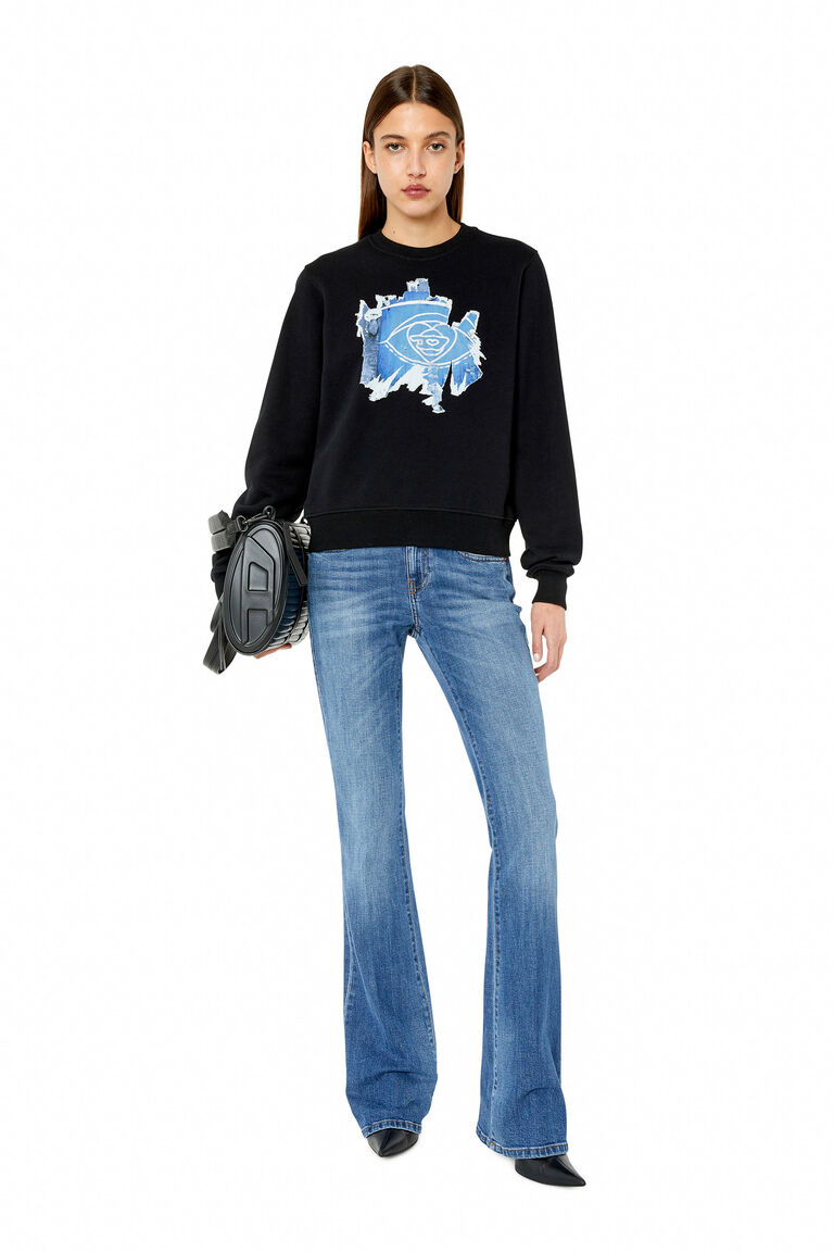 F-REGGOFF Woman: Sweatshirt with peel-off effect | Diesel A095650EJAA