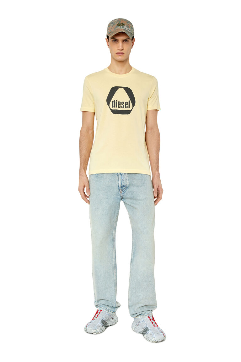 T-DIEGOR-G10 Man: T-shirt with utility logo print | Diesel A096740CATM