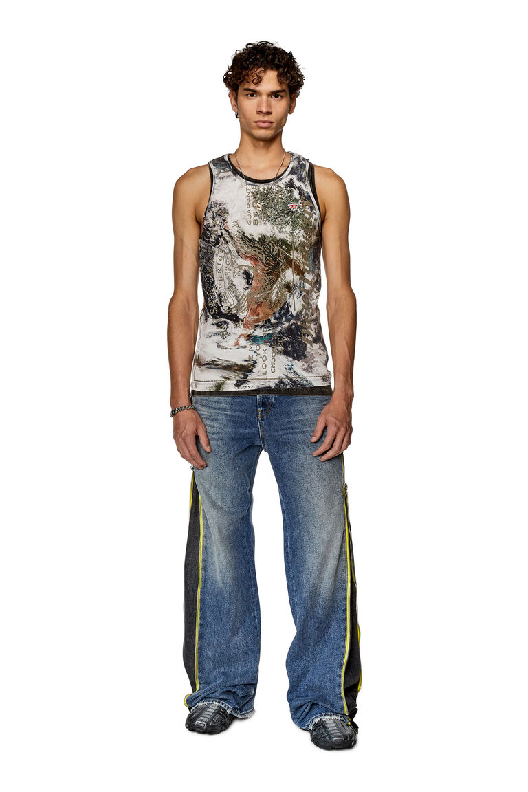 Men's Tank top with Planet print | T-LIFTY-L2 Diesel A112480LHAR