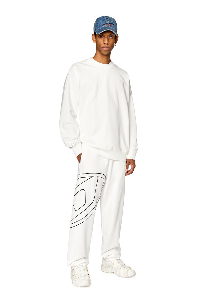 Men's Track pants with mega oval D | P-MARKY-MEGOVAL-D Diesel A113050GYCJ