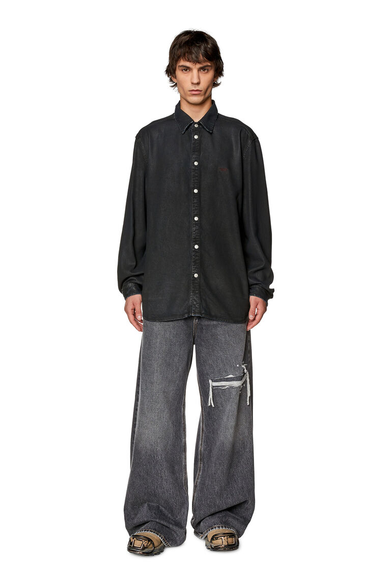 Men's Shirt in TENCEL denim | D-SIMPLY-S1 Diesel A115690NLAK