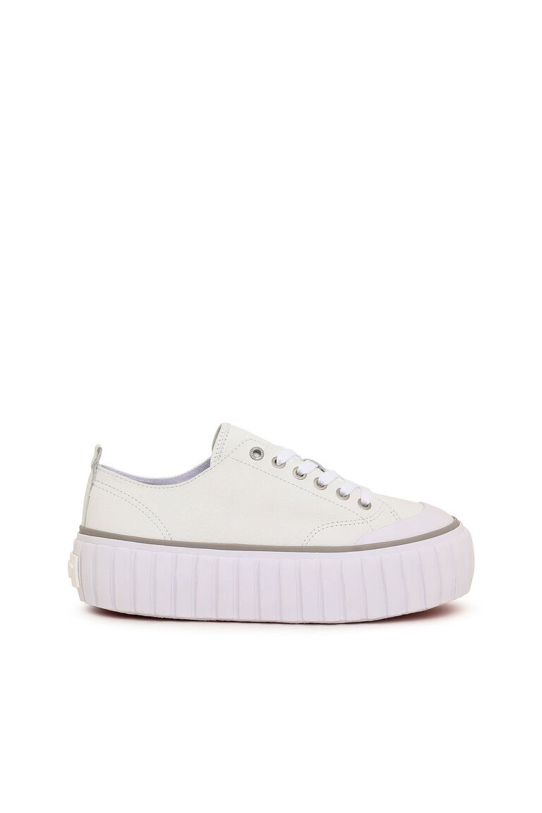 S-HANAMI LOW X Unisex: Platform sneakers in leather | Diesel Y02969PR013